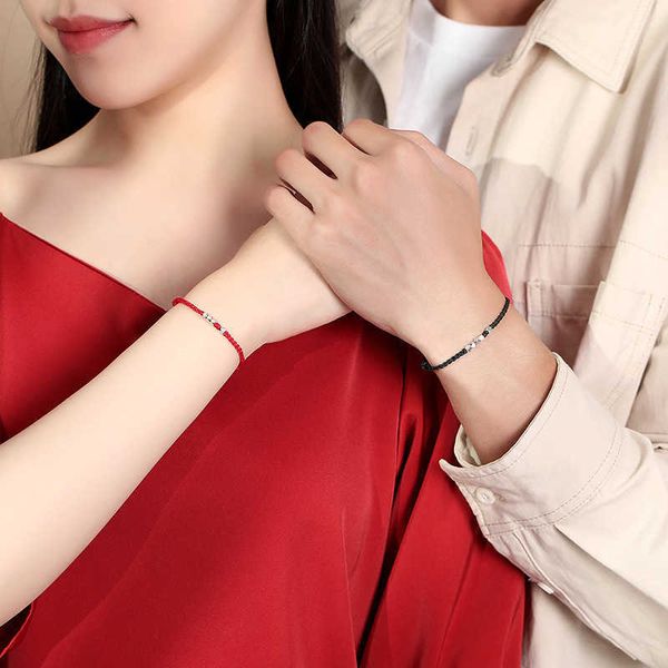 bracelets china-chic coin couples woven sterling silver bracelet red rope hand jewelry for men and women link a, Black
bracelets china-chic coin couples woven sterling silver bracelet red rope hand jewelry for men and women link a, Black