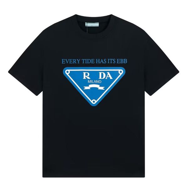designer men's tee shirts black and white classic triangle plate brand 100% cotton anti-wrinkle breathable casual couple clothes europe, White;black
designer men's tee shirts black and white classic triangle plate brand 100% cotton anti-wrinkle breathable casual couple clothes europe, White;black