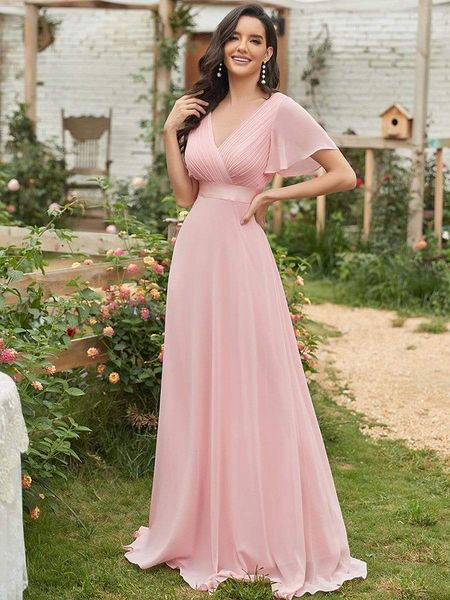 party dresse pink bridesmaid es long elegant a line v neck ruffles chiffon formal wedding prom 230310, White;black
party dresse pink bridesmaid es long elegant a line v neck ruffles chiffon formal wedding prom 230310, White;black