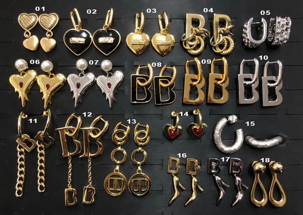 vogue simplicity designer jewelry earring studs new unique shaped brand b letters pendant with logo shiny non-fading chandelier earrings bbe, Golden;silver
vogue simplicity designer jewelry earring studs new unique shaped brand b letters pendant with logo shiny non-fading chandelier earrings bbe, Golden;silver