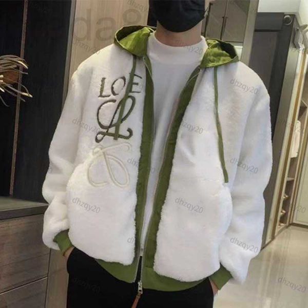 men's jackets designer loe fleece jacket designer flannel shirt winter embroidery windproof luxury brand warm parka coat men and women, Black;brown
men's jackets designer loe fleece jacket designer flannel shirt winter embroidery windproof luxury brand warm parka coat men and women, Black;brown