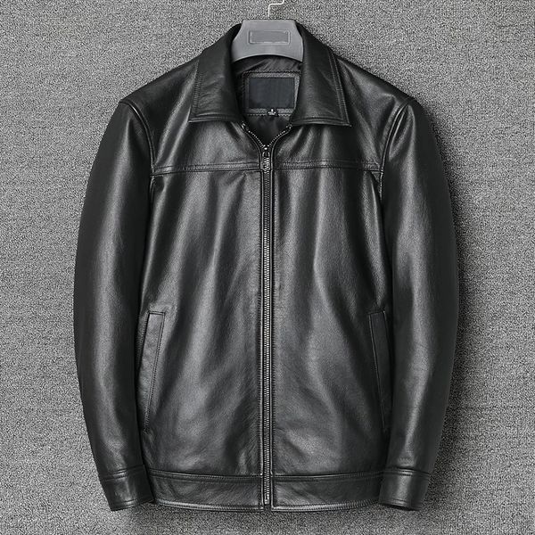 men's jackets man cowhide jacket men's genuine leather casual jackets real natural leather coat spring and autumn clothes size s-5, Black;brown
men's jackets man cowhide jacket men's genuine leather casual jackets real natural leather coat spring and autumn clothes size s-5, Black;brown