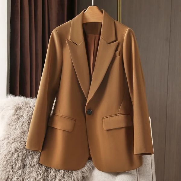 women's suits blazers suit collar beige women blazer elegant solid color black autumn and winter blazers lady office suit jackets coat, White;black
women's suits blazers suit collar beige women blazer elegant solid color black autumn and winter blazers lady office suit jackets coat, White;black