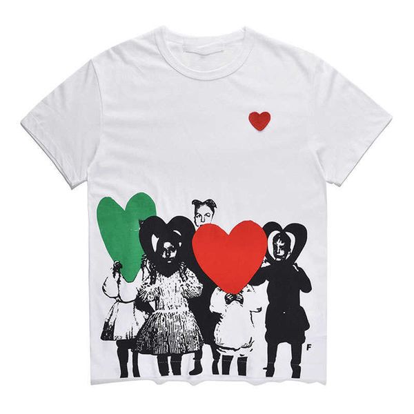 designer t shirt commes des garcons chaopai men's clothing t-shirt fashion love printed pure cotton pullover round neck cdgs play, White;black
designer t shirt commes des garcons chaopai men's clothing t-shirt fashion love printed pure cotton pullover round neck cdgs play, White;black