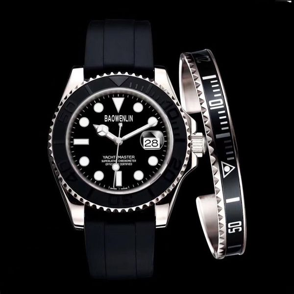 watch ym 42 mm rubber belt resistance diving crime dial 2813 nautical style automatic luxury watches men wristwatches iced out mon2269, Slivery;brown
watch ym 42 mm rubber belt resistance diving crime dial 2813 nautical style automatic luxury watches men wristwatches iced out mon2269, Slivery;brown