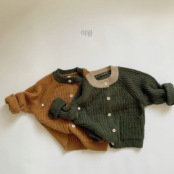 cardigan boys casual long sleeve sweater toddler girls fashion contrasting colors knitting jacket coat children's clothing 230310, Blue
cardigan boys casual long sleeve sweater toddler girls fashion contrasting colors knitting jacket coat children's clothing 230310, Blue