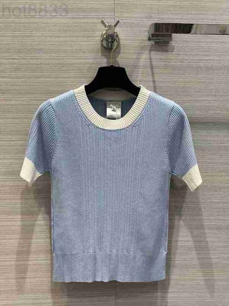 women's knits & tees designer 2023 spring summer o neck short sleeve high end jacquard pullovers sweater lo6f, White
women's knits & tees designer 2023 spring summer o neck short sleeve high end jacquard pullovers sweater lo6f, White