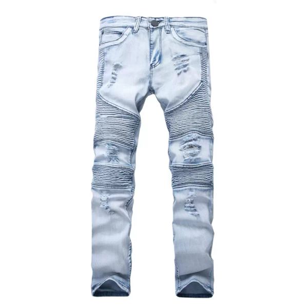 men's jeans clothing jeans pants slp blue/black destroyed mens slim denim straight biker skinny jean men ripped pant muq
men's jeans clothing jeans pants slp blue/black destroyed mens slim denim straight biker skinny jean men ripped pant muq