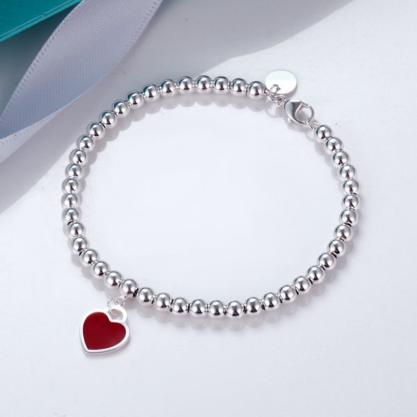 s925 sterling silver love bracelet bangle designer jewelry lovely blue pink red heart pendant tennisbracelets for women, Black
s925 sterling silver love bracelet bangle designer jewelry lovely blue pink red heart pendant tennisbracelets for women, Black