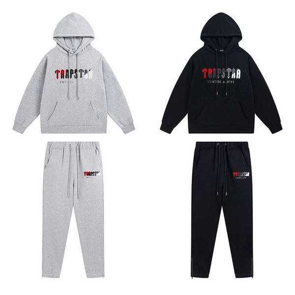 fall and winter trapstar letter cotton red black towel embroidered plush sweater pants men's and women's casual suit, Black;white
fall and winter trapstar letter cotton red black towel embroidered plush sweater pants men's and women's casual suit, Black;white