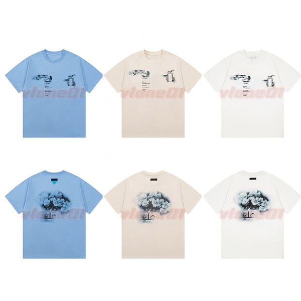 men womens new summer t shirt mens watercolor pattern tees couples short sleeve size xs, White;black
men womens new summer t shirt mens watercolor pattern tees couples short sleeve size xs, White;black