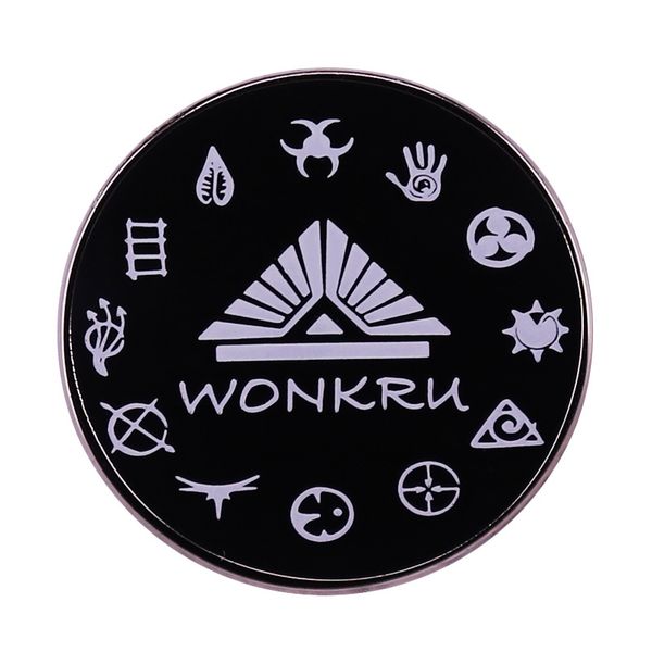 wonkru logo brooch science-fiction serial inspiration badge cute anime movies games hard enamel pins collect metal cartoon brooch, Blue
wonkru logo brooch science-fiction serial inspiration badge cute anime movies games hard enamel pins collect metal cartoon brooch, Blue