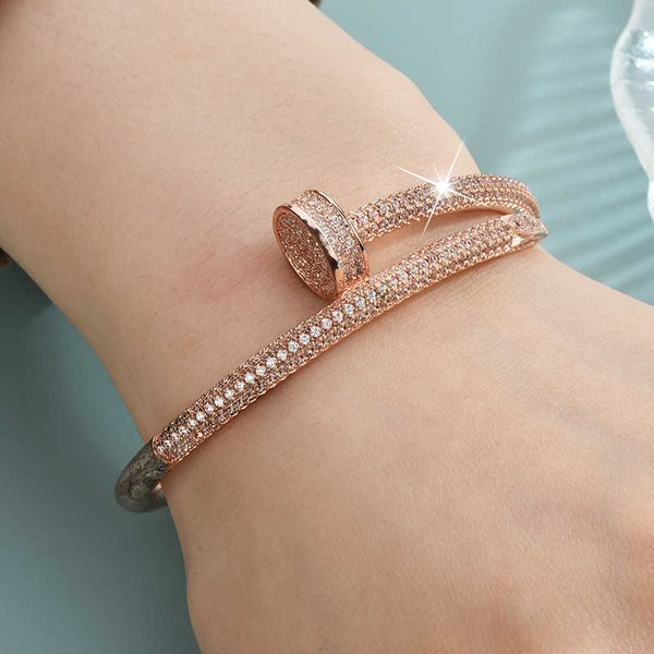 premium creative nail inlaid diamond fashion versatile adjustable open bracelet 2022 jewelry, Silver
premium creative nail inlaid diamond fashion versatile adjustable open bracelet 2022 jewelry, Silver