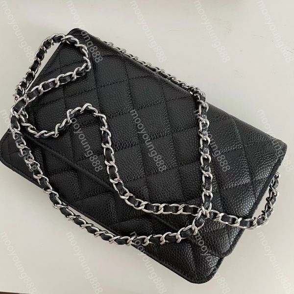 10a mirror quality classic wallet on chain bag mini 19cm flap quilted black purse womens real leather caviar lambskin handbag shoulder box b
10a mirror quality classic wallet on chain bag mini 19cm flap quilted black purse womens real leather caviar lambskin handbag shoulder box b