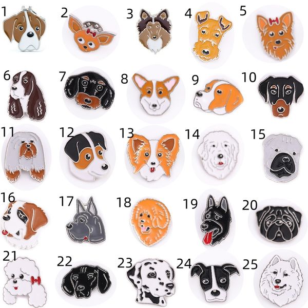 cartoon animal pet dog head brooches 25pcs/set paint enamel pins spotted tibetan mastiff dadan butterfly dog zinc alloy brooch for girls bad, Gray
cartoon animal pet dog head brooches 25pcs/set paint enamel pins spotted tibetan mastiff dadan butterfly dog zinc alloy brooch for girls bad, Gray
