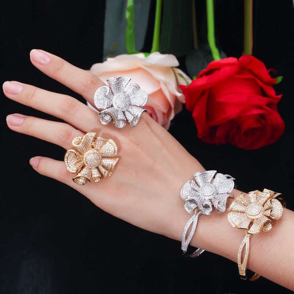 bracelets s0138 korean high-end flower fashion new aaa zircon women's bracelet evening dress accessories link a, Black
bracelets s0138 korean high-end flower fashion new aaa zircon women's bracelet evening dress accessories link a, Black