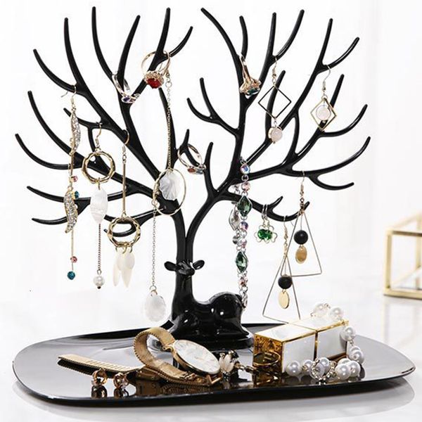jewelry boxes deer jewelry display stand earrings necklaces rings bracelets tray tree storage shopwindow racks organizer women make up holde, Black;white
jewelry boxes deer jewelry display stand earrings necklaces rings bracelets tray tree storage shopwindow racks organizer women make up holde, Black;white