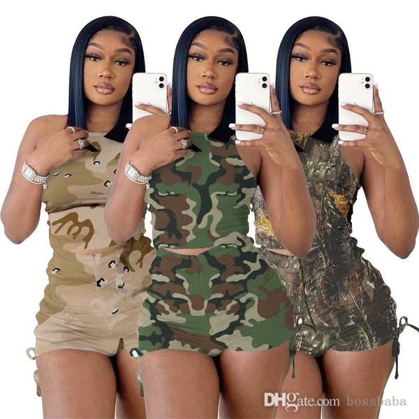 women tracksuits two pieces set designer 2023 new fashion ladies pleated camouflage printed vest shorts pit strip sportwear 3 colours, Gray
women tracksuits two pieces set designer 2023 new fashion ladies pleated camouflage printed vest shorts pit strip sportwear 3 colours, Gray
