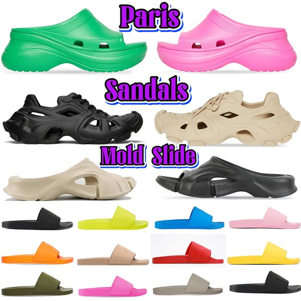paris sandals mold slides slippers mens designer hd lace-up sneaker balenciagas womens crocs pool platform rubber balencaigas foam runner lu, Black
paris sandals mold slides slippers mens designer hd lace-up sneaker balenciagas womens crocs pool platform rubber balencaigas foam runner lu, Black