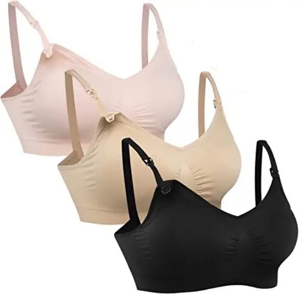 maternity intimates full bust seamless nursing maternity bras bralette -xxl without steel ring front opening breast feeding bra adjustable, White
maternity intimates full bust seamless nursing maternity bras bralette -xxl without steel ring front opening breast feeding bra adjustable, White