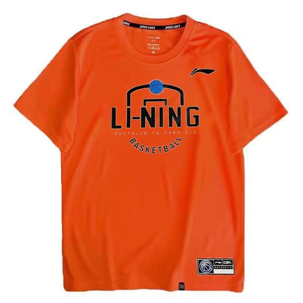 li ning summer brand mens t shirt fashion men women designers clothing short sleeve casual loose couple tee, White;black
li ning summer brand mens t shirt fashion men women designers clothing short sleeve casual loose couple tee, White;black
