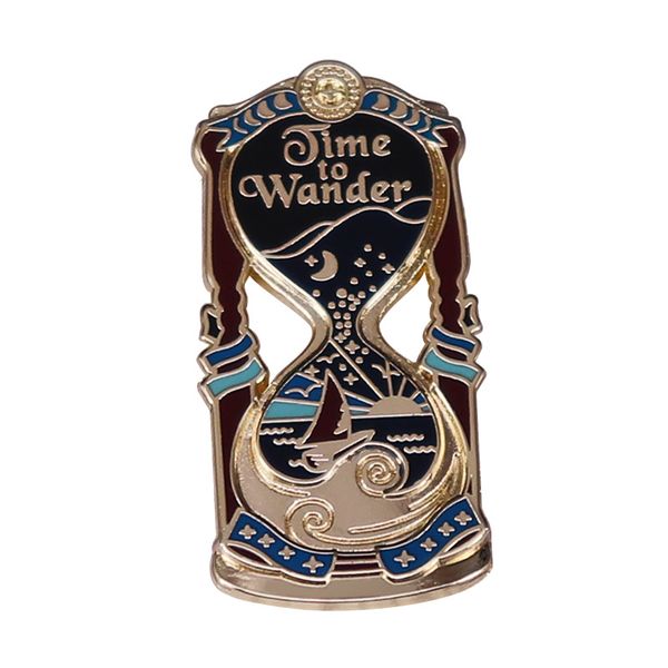 time to wander pin cute anime movies games hard enamel pins collect metal cartoon brooch backpack hat bag collar lapel badges, Blue
time to wander pin cute anime movies games hard enamel pins collect metal cartoon brooch backpack hat bag collar lapel badges, Blue