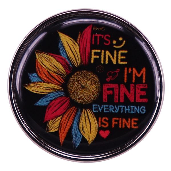 colorful sunflowers cute anime movies games hard enamel pins collect metal cartoon brooch it's fine i'm fine everything is fine, Blue
colorful sunflowers cute anime movies games hard enamel pins collect metal cartoon brooch it's fine i'm fine everything is fine, Blue