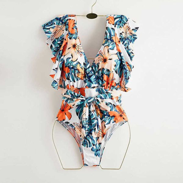 monokinis designer luxury 2023 bikini one-piece v-neck ruffle printed swimsuit, Black
monokinis designer luxury 2023 bikini one-piece v-neck ruffle printed swimsuit, Black