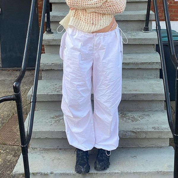 women s pants s casual women trousers solid loose drawstring low waist streetwear joggers baggy wide leg sweatpants female hippie cargo 2303, Black;white
women s pants s casual women trousers solid loose drawstring low waist streetwear joggers baggy wide leg sweatpants female hippie cargo 2303, Black;white