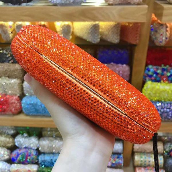 nxy xiyuan women orange color evening bags stones clutch bags for wedding party bridal rhinestones purse lady handbags and purses 230308
nxy xiyuan women orange color evening bags stones clutch bags for wedding party bridal rhinestones purse lady handbags and purses 230308