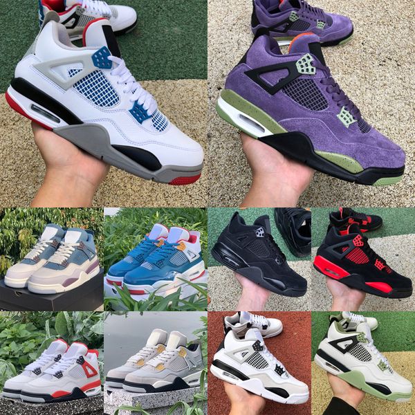 with box designer mens womens basketball shoes 4 4s jumpman desert moss red thunder lightning university blue white oreo taupe haze black ca
with box designer mens womens basketball shoes 4 4s jumpman desert moss red thunder lightning university blue white oreo taupe haze black ca
