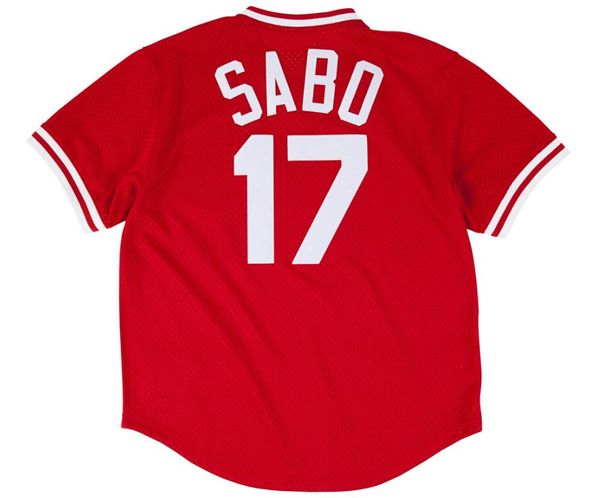 stitched baseball jerseys 17 chris sabo mitchell ness jersey 1990 men women youth s-4xl retro jersey, Blue;black
stitched baseball jerseys 17 chris sabo mitchell ness jersey 1990 men women youth s-4xl retro jersey, Blue;black