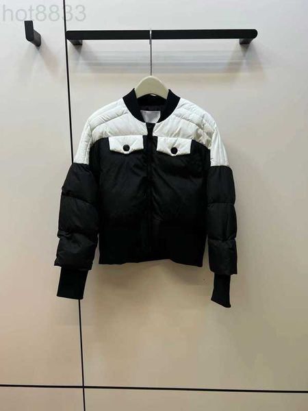 women's down & parkas designer milan runway 2022 new winter stand collar panelled patchwork coats brand same style outerwear 01j0, Black
women's down & parkas designer milan runway 2022 new winter stand collar panelled patchwork coats brand same style outerwear 01j0, Black