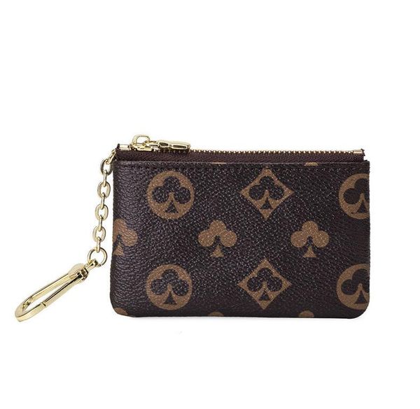 4 colors key pouch coin purse damier leather holds classical women men holder small zipper key wallets with box and dust bag, Red;black
4 colors key pouch coin purse damier leather holds classical women men holder small zipper key wallets with box and dust bag, Red;black