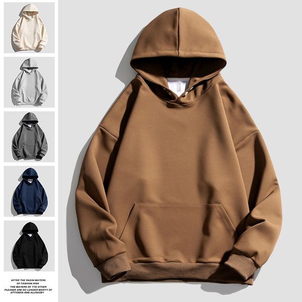 women's hoodies sweatshirts winter warm 400g heavy weight thickened fashion brand loose casual hooded sweater for men and women 230310, Black
women's hoodies sweatshirts winter warm 400g heavy weight thickened fashion brand loose casual hooded sweater for men and women 230310, Black