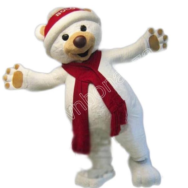 christmas polar bear mascot costumes cartoon character outfit suit xmas outdoor party outfit size promotional advertising clothings, Red;yellow
christmas polar bear mascot costumes cartoon character outfit suit xmas outdoor party outfit size promotional advertising clothings, Red;yellow