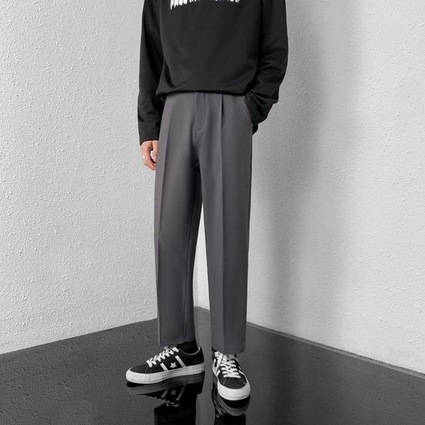 men's pants privathinker summer large size men's baggy pants straight leg solid color casual suit ankle-length trousers korean clo, Black
men's pants privathinker summer large size men's baggy pants straight leg solid color casual suit ankle-length trousers korean clo, Black