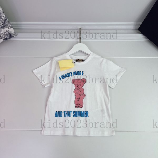 2023 summer children t-shirts bear printing cotton t-shirt luxury boys outfit kids high-end t-shirts designer tees round neck eco-friendly, Blue
2023 summer children t-shirts bear printing cotton t-shirt luxury boys outfit kids high-end t-shirts designer tees round neck eco-friendly, Blue