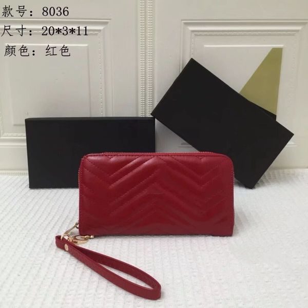 new long wallets & holders women's soft zipper horizontal square rhombus solid color women's purse, Red;black
new long wallets & holders women's soft zipper horizontal square rhombus solid color women's purse, Red;black