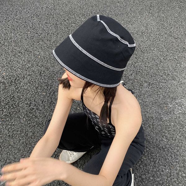 wide brim hats fashion all-match blk bucket hat summer ins flat fisherman hats female korean version of pure color thin panama cap p230311, Blue;gray
wide brim hats fashion all-match blk bucket hat summer ins flat fisherman hats female korean version of pure color thin panama cap p230311, Blue;gray