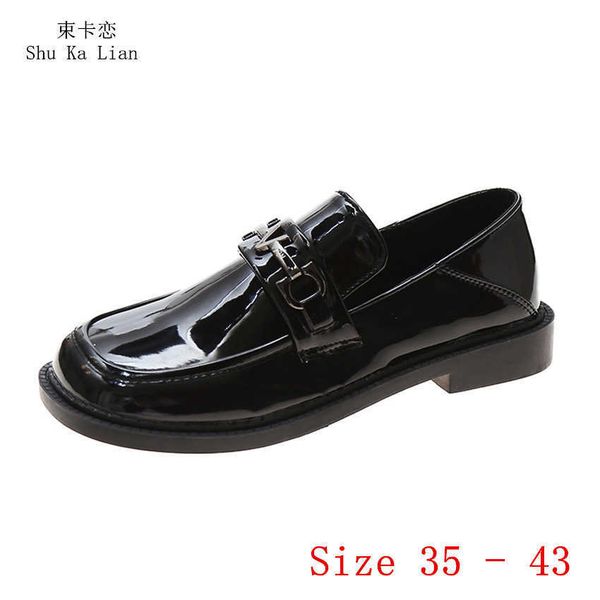 dress shoes woman slip on shoes office lady loafers flats oxfords women flat platform shoes soft comfortable plus size 35 43 j230310, Black
dress shoes woman slip on shoes office lady loafers flats oxfords women flat platform shoes soft comfortable plus size 35 43 j230310, Black