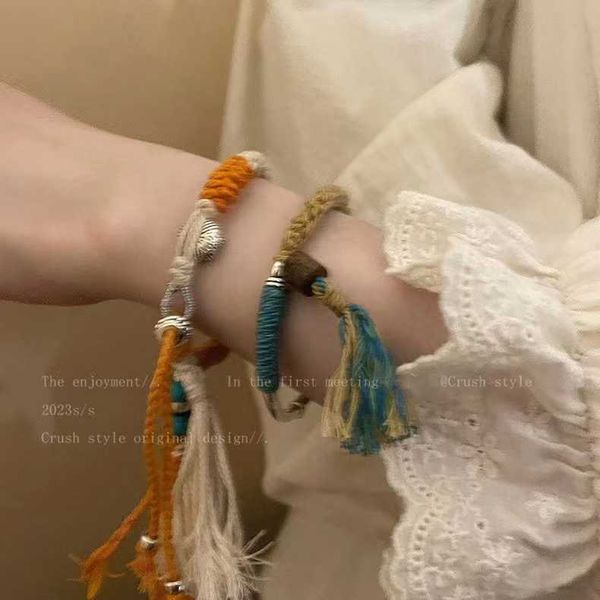 bracelets china-chic new chinese natural stone woven bracelet girl friend small group design ethnic style element hand rope overlay, Black
bracelets china-chic new chinese natural stone woven bracelet girl friend small group design ethnic style element hand rope overlay, Black