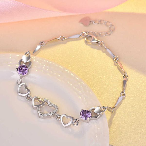 bracelets fashion 925 jewelry sterling silver women's explosive creative friendship love bracelet, Black
bracelets fashion 925 jewelry sterling silver women's explosive creative friendship love bracelet, Black