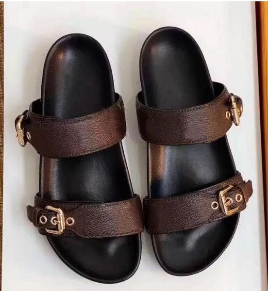 2023 designer leather womens sandals bom dia flat mule 1a3r5m cool effortlessly stylish slides 2 straps with adjusted gold buckles women35-4, Black
2023 designer leather womens sandals bom dia flat mule 1a3r5m cool effortlessly stylish slides 2 straps with adjusted gold buckles women35-4, Black