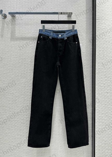 designer womens jeans early spring fashion retro casual luxury original customized denim blue color matching straight jeans imported fabric
designer womens jeans early spring fashion retro casual luxury original customized denim blue color matching straight jeans imported fabric
