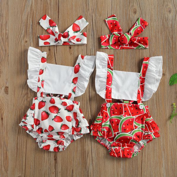 newborn baby girls bodysuits headband 2pcs watermelon/strawberry print backless ruffles short sleeve jumpsuits jumpsuits and rompers, Blue
newborn baby girls bodysuits headband 2pcs watermelon/strawberry print backless ruffles short sleeve jumpsuits jumpsuits and rompers, Blue