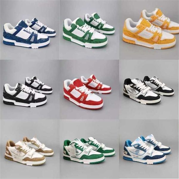 trainer sneaker men causal shoes fashion woman leather lace up platform sole sneakers white black mens womens luxury velvet suede 35-45 8ux5
trainer sneaker men causal shoes fashion woman leather lace up platform sole sneakers white black mens womens luxury velvet suede 35-45 8ux5