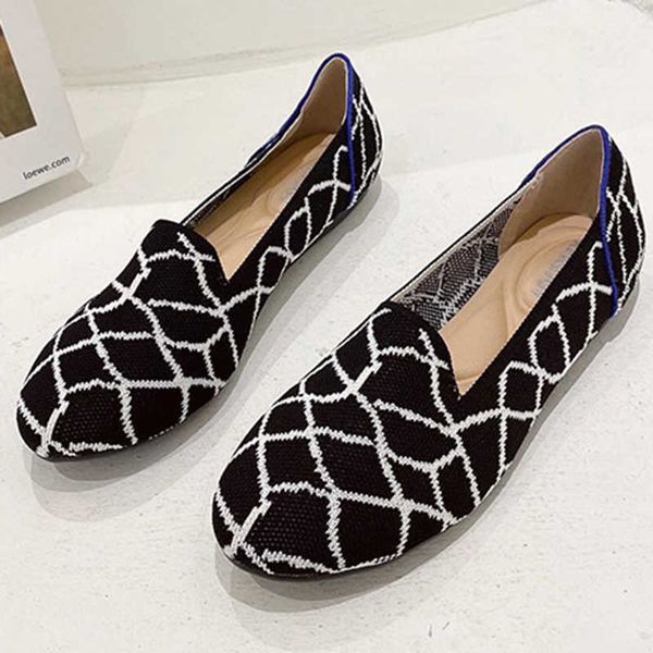 dress shoes spring autumn women mesh casual shoes striped grid fashion knitted roundtoe flats woven breathable single shoes plus size hy645, Black
dress shoes spring autumn women mesh casual shoes striped grid fashion knitted roundtoe flats woven breathable single shoes plus size hy645, Black