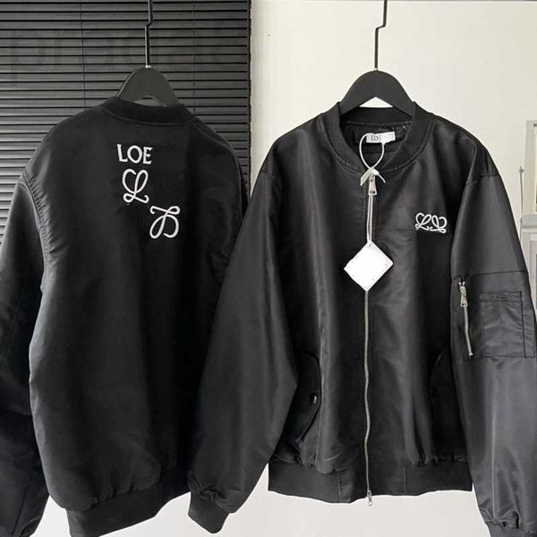 men's jackets designer loe designer jacket mens sportswear embroidered zippered cardigan coat nylon waterproof trench coats men women b, Black;brown
men's jackets designer loe designer jacket mens sportswear embroidered zippered cardigan coat nylon waterproof trench coats men women b, Black;brown