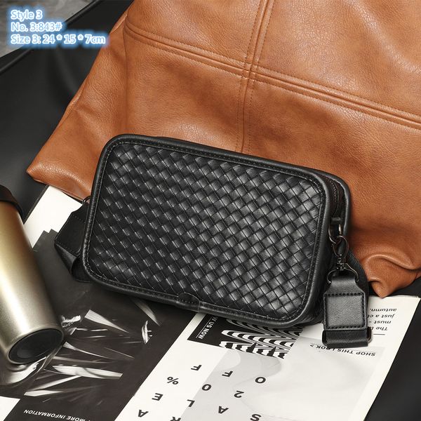 factory wholesale men shoulder bags 3 styles hand-woven fashion backpack street trend summer leather mobile phone coin purse outdoor leisure
factory wholesale men shoulder bags 3 styles hand-woven fashion backpack street trend summer leather mobile phone coin purse outdoor leisure